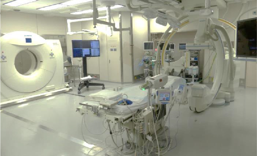 図1　ハイブリッド手術室
